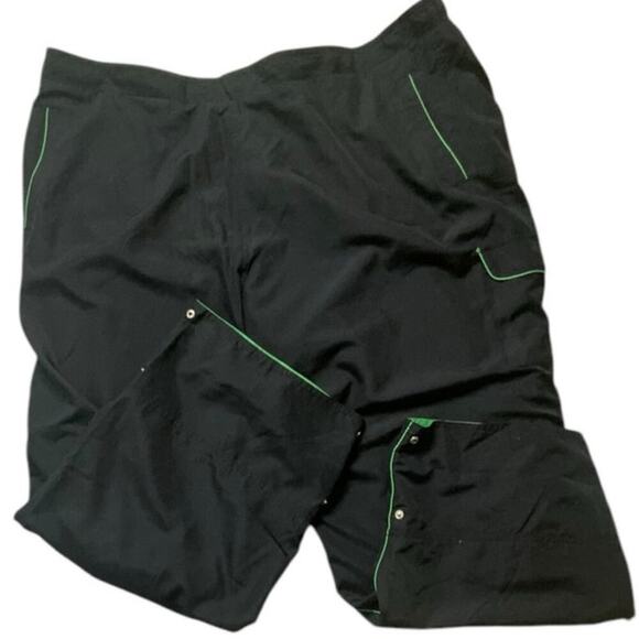 Avenue Track Pants Mens Plus Size 26x28 Meshed Ankle Snap Performance Pull On - Picture 5 of 9